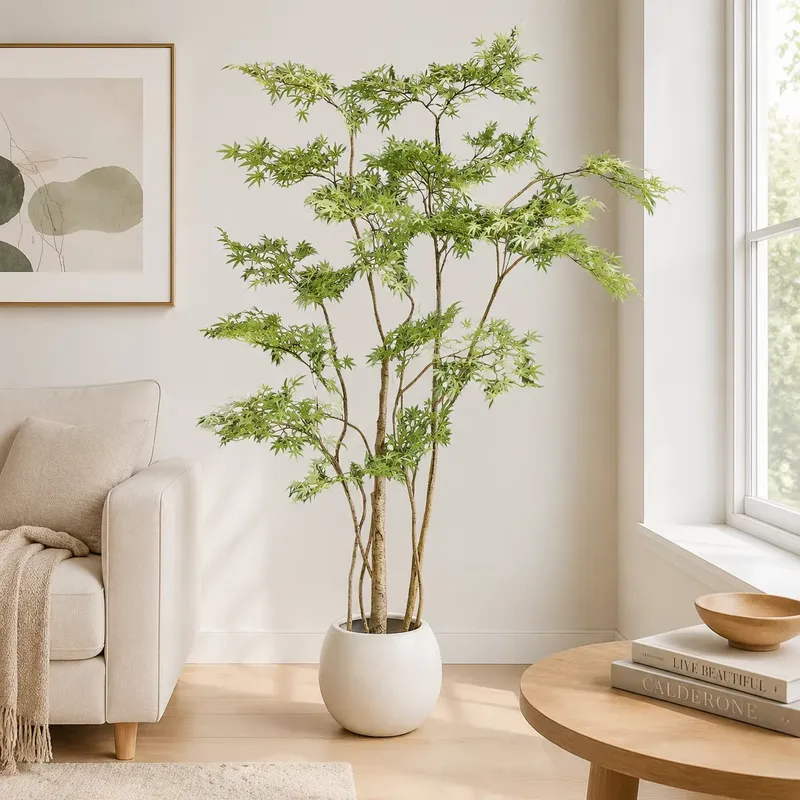 Dracaena Marginata - 실물 같은 화분에 심은 인조 일본