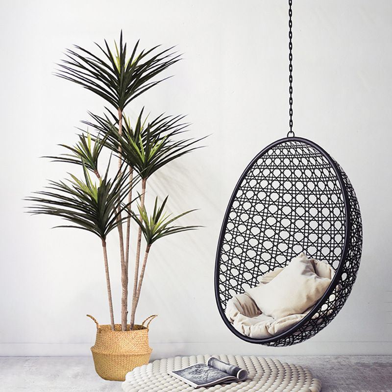 Dracaena Marginata - 90-120cm 대형 인공 Dracaena 식물 열