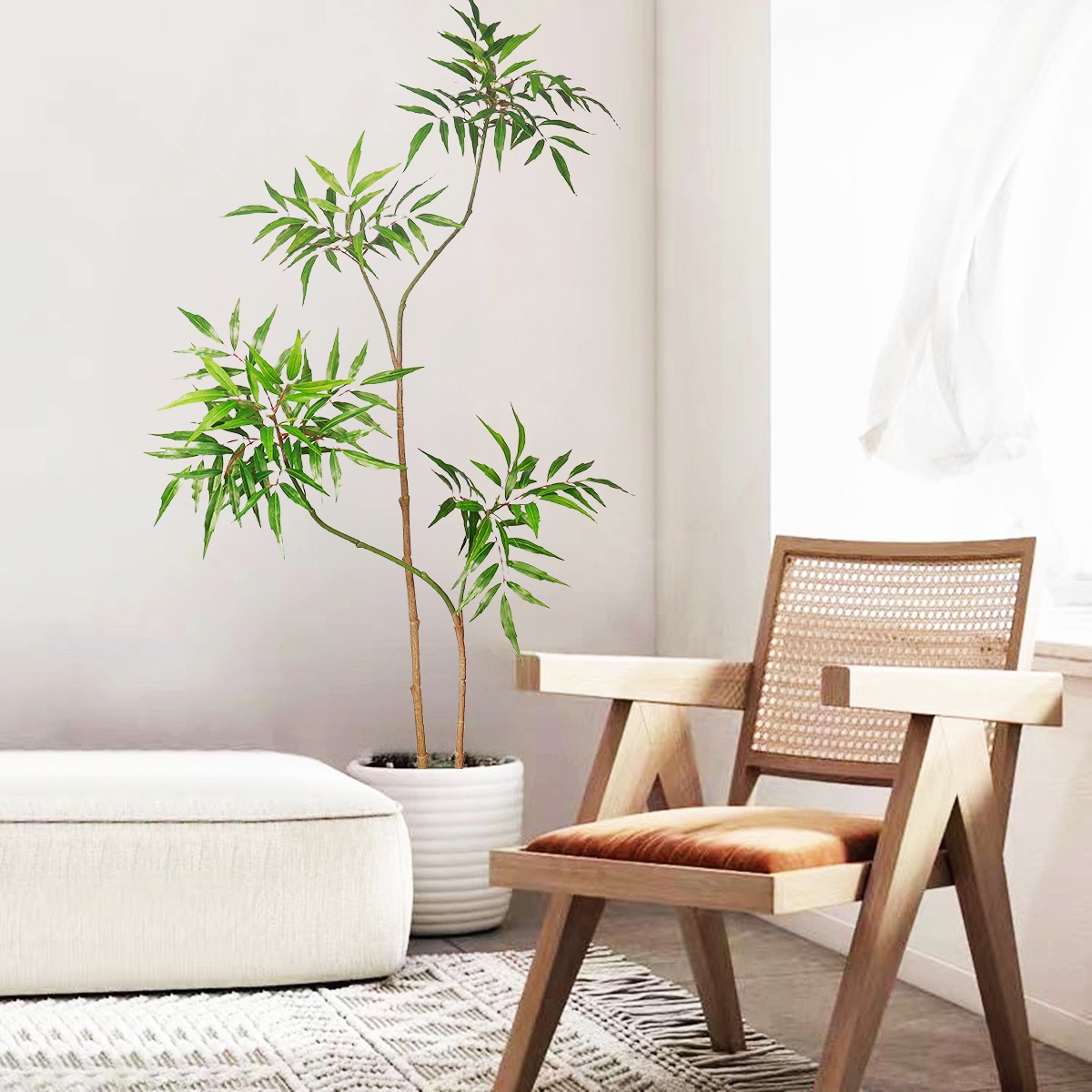 인공 반얀나무 가짜 식물 플라스틱 야자수, 열대 시뮬레 - Dracaena Marginata 리뷰 및 가격