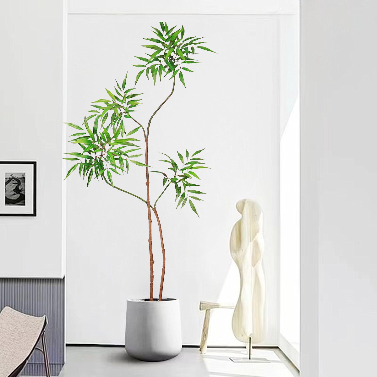 인공 반얀나무 가짜 식물 플라스틱 야자수, 열대 시뮬레 - Dracaena Marginata 리뷰 및 가격