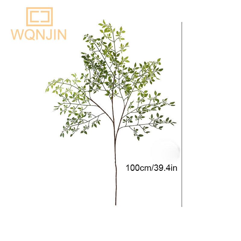인공 꽃 녹색 식물 Nandina 실리콘 잎, 웨딩 장 - Dracaena Marginata 리뷰 및 가격