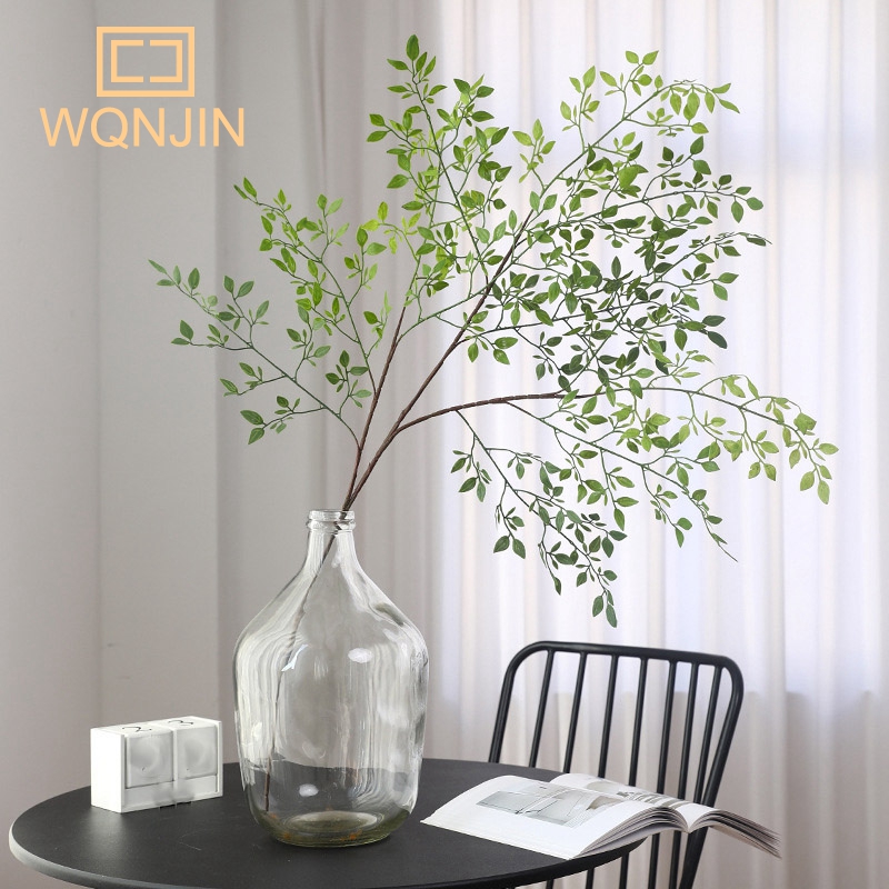 인공 꽃 녹색 식물 Nandina 실리콘 잎, 웨딩 장 - Dracaena Marginata 리뷰 및 가격