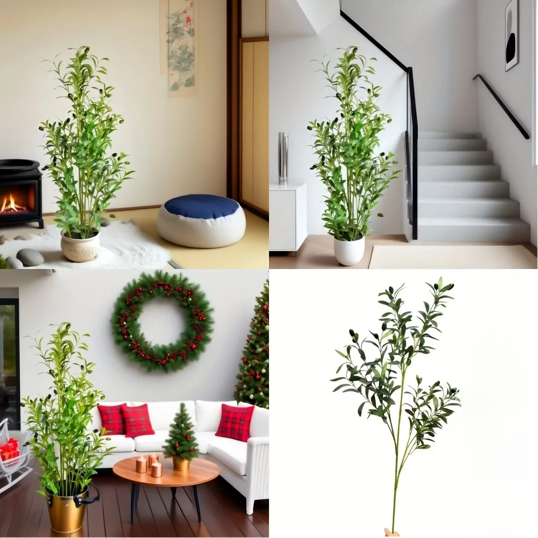 인공 올리브 나무 28cm-120cm 화분 없는 가짜  - Dracaena Marginata 리뷰 및 가격