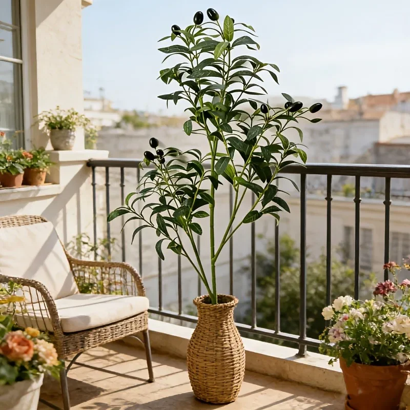 인공 올리브 나무 28cm-120cm 화분 없는 가짜  - Dracaena Marginata 리뷰 및 가격