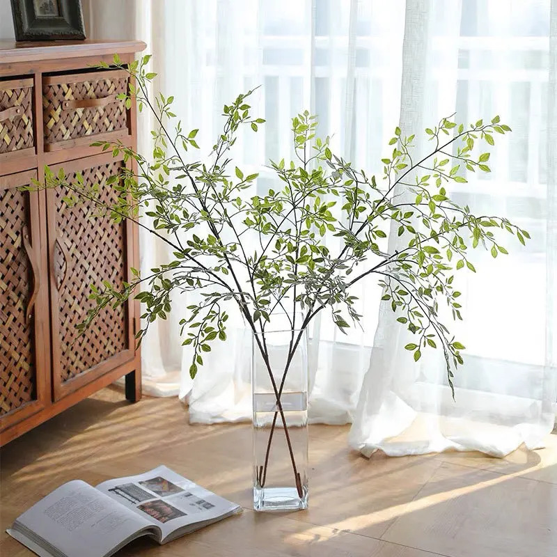 인공 싱글 브랜치3인공 녹색 식물, 시뮬레이션된 포르시 - Dracaena Marginata 리뷰 및 가격